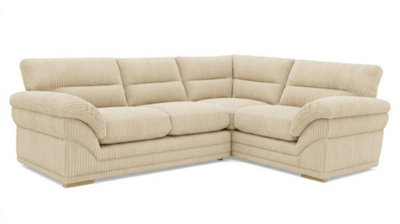 Sofaselectionuk Ltd Amalfi Claude Left Hand 2 Piece Corner Sofa In Cream - image 1