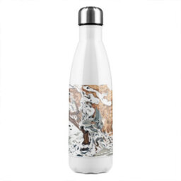 Benjamin Tate Design Bronze Marble Stainless Steel Bottle Designer Style - thumbnail 1