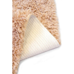 Melrose Super Soft Washable Shaggy Champagne Coloured Area Rug 60X100Cm - thumbnail 3