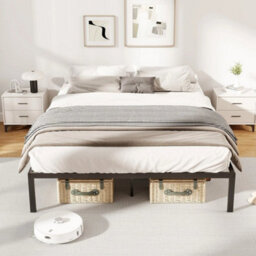 30Cm Platform Bed Double Size Metal Bed Frame - thumbnail 5