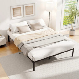 30Cm Platform Bed Double Size Metal Bed Frame - thumbnail 3