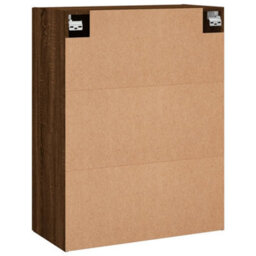 Berkfield Wall Mounted Cabinet Brown Oak 69.5X34X90 Cm - thumbnail 9