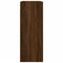 Berkfield Wall Mounted Cabinet Brown Oak 69.5X34X90 Cm - thumbnail 8