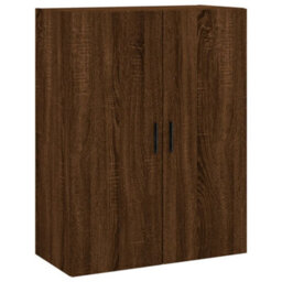 Berkfield Wall Mounted Cabinet Brown Oak 69.5X34X90 Cm - thumbnail 2