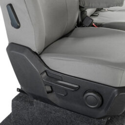 Uk Custom Covers Man Tge 2017+ Grey Front Seat Covers - 3 Seats, Folding Middle Seat - thumbnail 8