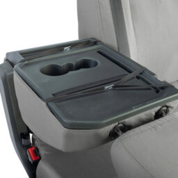 Uk Custom Covers Man Tge 2017+ Grey Front Seat Covers - 3 Seats, Folding Middle Seat - thumbnail 6