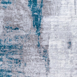 Livabliss Wanderlust-Abstract Grey Blue Ivory Modern Marble Living Dining Bedroom Rug 200 X 275 Cm Easy Care, Non Shedding - thumbnail 7