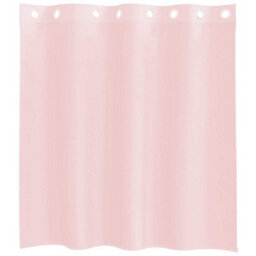 Walplus Voile Curtains With Grommets 2 Pcs Light Pink 140X140 Cm - thumbnail 4