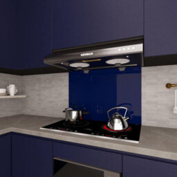 Eldhaus Dark Blue Kitchen Splashback - thumbnail 2