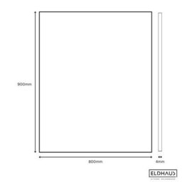 Eldhaus Dark Blue Kitchen Splashback - thumbnail 6