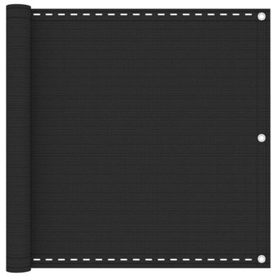 Berkfield Balcony Screen Hdpe 90X400 Cm Anthracite - image 1