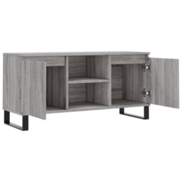 Berkfield Tv Cabinet Grey Sonoma 104X35X50 Cm Engineered Wood - thumbnail 6