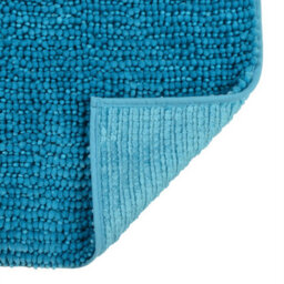 Allure Bath Fashions Velvet Chenille Bobble Bath Mat Non-Slip - Turquoise - thumbnail 3