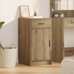 Walplus Sideboard Artisan Oak 40 X 40.5 X 75 Cm Engineered Wood