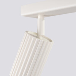 Sollux Lighting Karbon Aluminum Beige 4 Lights Minimalist Ceiling Light - thumbnail 8
