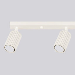Sollux Lighting Karbon Aluminum Beige 4 Lights Minimalist Ceiling Light - thumbnail 5