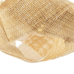 Happy Homewares Modern Designer Natural Brown Woven Rattan Pendant Lighting Shade - thumbnail 5