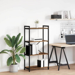 Berkfield Modern Bookcase Old Wood 60 X 30 X 118 Cm Engineered Wood - thumbnail 2