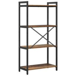 Berkfield Modern Bookcase Old Wood 60 X 30 X 118 Cm Engineered Wood - thumbnail 7
