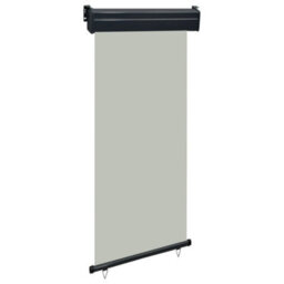 Walplus Balcony Side Awning Garden Sun Shade Canopy Gazebo For Back Door, Porch, Patio 105X250 Cm Grey