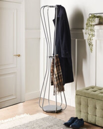 Beliani  Coat Stand Ordway Silver - thumbnail 2