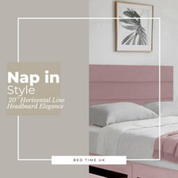 Pink Plush 4Ft6 Double Bed With 20 Inch Headboard With Mattress And 2Drawers - thumbnail 2