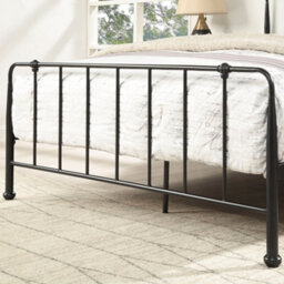 SlumberWorx Hitchin Black Metal Industrial Bed Frame - Small Double / Double / King - thumbnail 5