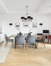 Stylish Imperial Silver 1 Bulb Chandelier Pendant Light With Led G9 3.5W Bulb - thumbnail 2