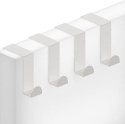 Adhesive Stainless Steel Hooks, Extremely Adhesive And Waterproof Wall Hooks, No Drilling Required, For Bathroom - thumbnail 1