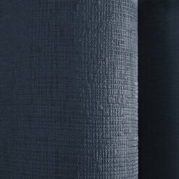 Fusion Strata Navy Triple-Woven Dimout Eyelet Curtains - thumbnail 5