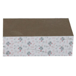 Skylos 4Pcs Cardboard Scratcher Scratching Lounge Pad Cat Scratching Board - thumbnail 2