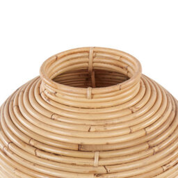 Wyld And Coco Natural Rattan Vase 70 Cm - Boho Rustic Home Decor - thumbnail 6