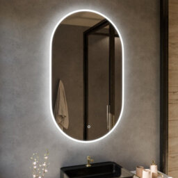 Harper & Harlow 1000X600 Pill Backlit Led Illuminated Bathroom Mirror