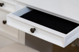 Statement Furniture Gainsborough White Dressing Table With 7 Drawers - thumbnail 5