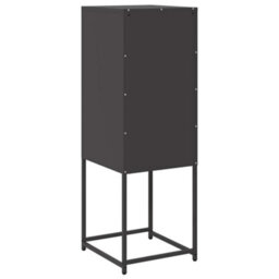 Berkfield Sideboard Black 36X39X107 Cm Cold-Rolled Steel - thumbnail 8