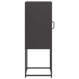 Berkfield Sideboard Black 36X39X107 Cm Cold-Rolled Steel - thumbnail 6