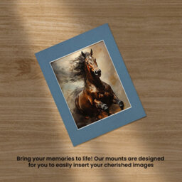 Ak Frames 14X11 Pompadour Picture Mounts To Fit 10X8 Aperture Size - Mount Board Only (No Frame Included) - thumbnail 5