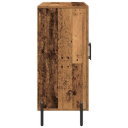 Berkfield Sideboard In Vintage Wood - 90X34X80 Cm, Made Of Engineered Wood - thumbnail 7