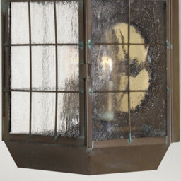 Luminosa Lighting Luminosa Hinkley Nantucket Outdoor Wall Lantern Aged Brass, Ip44 - thumbnail 4