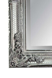Mirroroutlet Abbey Full Length Leaner Large Silver Decorative Ornate Wall Mirror 5Ft5 X 2Ft7, (168Cm X 78Cm) - thumbnail 5