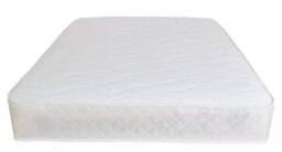 "Wilson Beds Limited Wilson Beds - Basic 6.5"" Deep 3Ft Single All White Quilted Longwave Design, Hybrid Spring Mattress With A Layer Of Memory Foam" - thumbnail 2