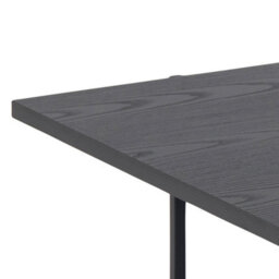 Furniture To Go Angus Coffee Table In Black & Powder-Coated Metal Legs - thumbnail 7