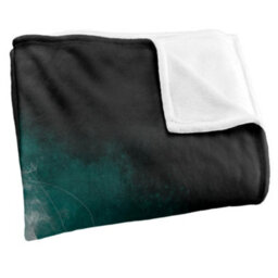 Harry Potter Deathly Hallows Watercolour Blanket Multicoloured (One Size) - thumbnail 3