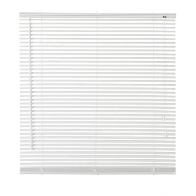 White Pvc Venetian Blind (W)60Cm (L)180Cm - image 1