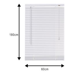 White Pvc Venetian Blind (W)60Cm (L)180Cm - thumbnail 6