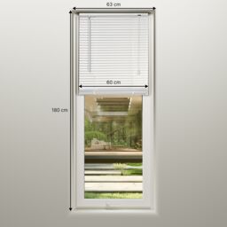 White Pvc Venetian Blind (W)60Cm (L)180Cm - thumbnail 7