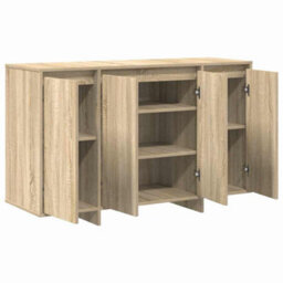 Berkfield Sonoma Oak Sideboard Sonoma Oak Engineered Wood 120 X 41 X 75 Cm - thumbnail 5