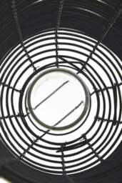 Orsina Lentigo Large Black Rattan Lantern - thumbnail 5