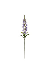 Natural Garden Collection Mauve Foxglove Stem, Realistic Artificial Flower - thumbnail 1