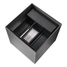 Nordlux Milda Outdoor Aluminium Wall Light Weatherproof Black,mains Led - thumbnail 5